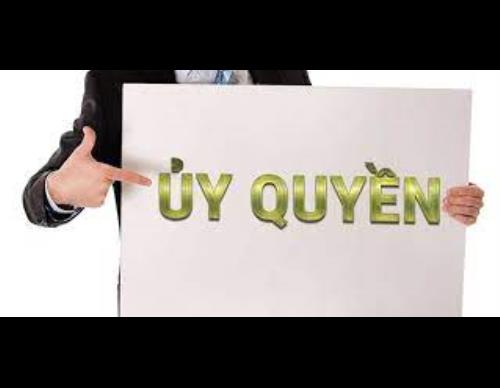 Ủy quyền là gì?