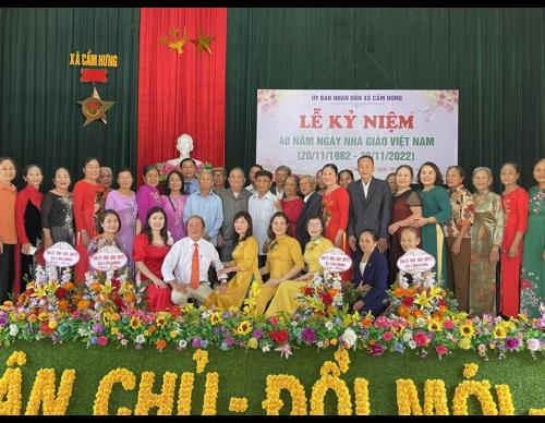 Lễ kỷ niệm 40 năm ngày Nhà giáo Việt Nam (20/11/1982 - 20/11/2022)